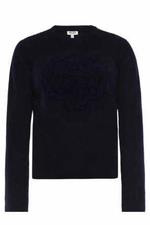 Sweter z aksamitną głową tygrysa, zdjęcie 1 Sweter z aksamitną głową tygrysa od Kenzo